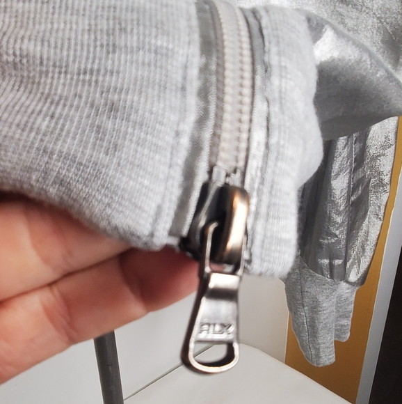 Ralph Lauren RLX Size S Metallic Gray Jacket -Zipper Up - Picture 9 of 11
